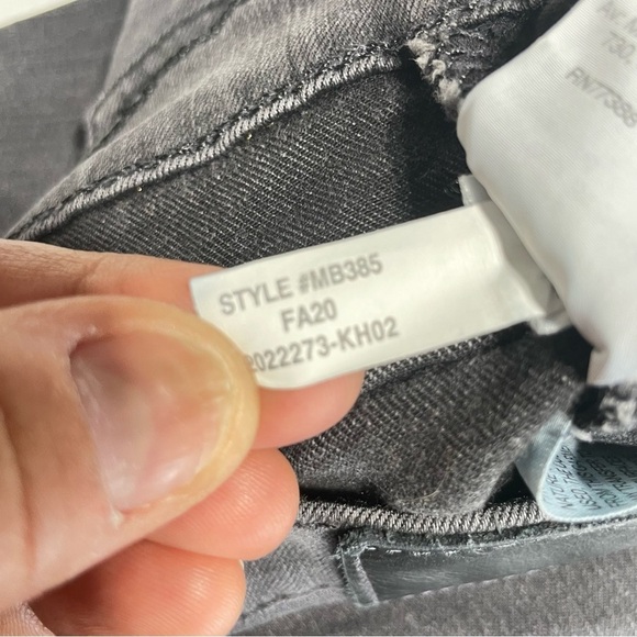 Madewell Gray Road Tripper Skinny Jeans Mid- Rise Stretch size 24 Style # MB385 - Picture 7 of 11